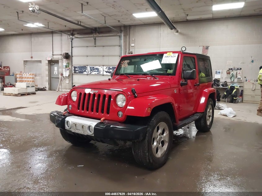 2014 Jeep Wrangler Sahara 1C4AJWBG2EL109760 photo 1