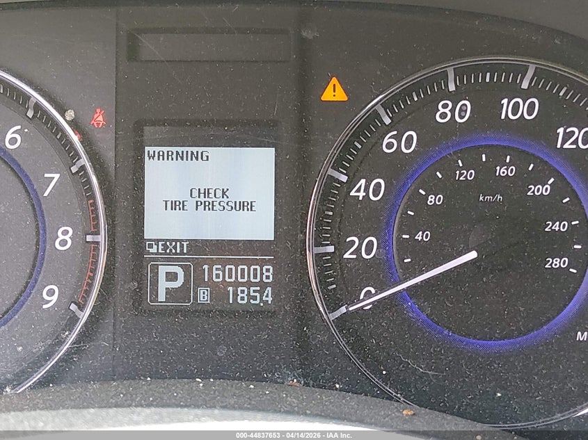 2012 Infiniti Fx35 VIN: JN8AS1MW6CM154782 Lot: 44837653