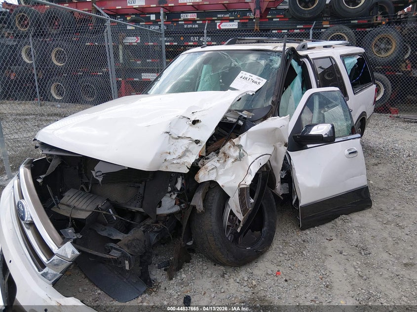 1FMJK1HT4HEA65690 2017 Ford Expedition 3.5 El King Ranch white