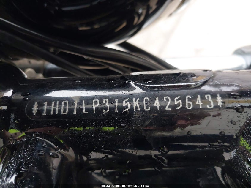 2019 Harley-Davidson Xl1200 Ns VIN: 1HD1LP315KC425643 Lot: 44837680