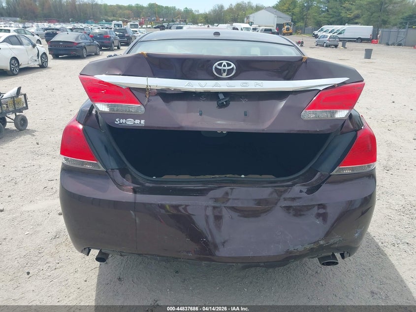 2011 Toyota Avalon VIN: 4T1BK3DBXBU379144 Lot: 44837686