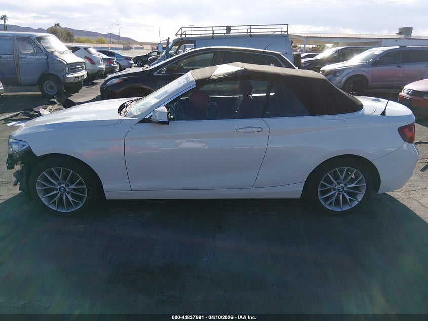 2016 BMW 228I VIN: WBA1K9C51GV322604 Lot: 44837691