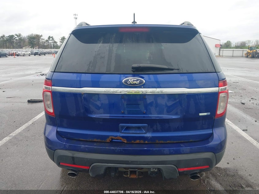 2013 Ford Explorer 3.5 blue Lot 111044837706 Vin 1FM5K8B85DGA72063