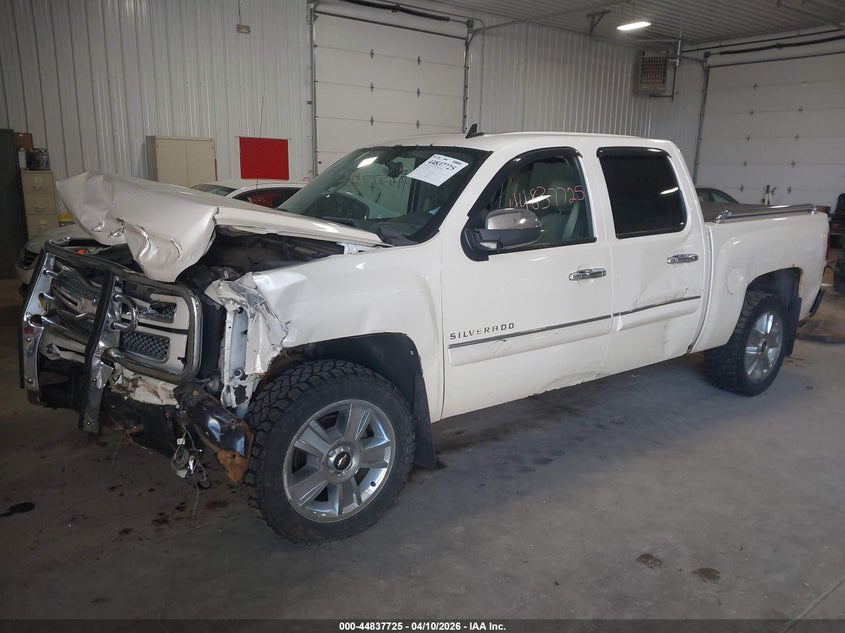 2012 Chevrolet Silverado 5.3 1500 Ltz cream Lot 111044837725 Vin 3GCPKTE72CG107602