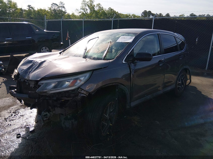 2016 Honda Cr-v 2.4 Cr-V Se grey Lot 111044837751 Vin 2HKRM4H45GH668352