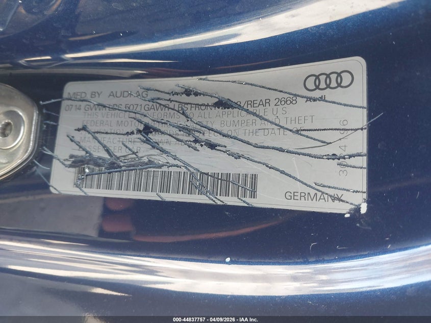 2015 Audi A5 2.0T Premium VIN: WAUMFAFH7FN002632 Lot: 44837757