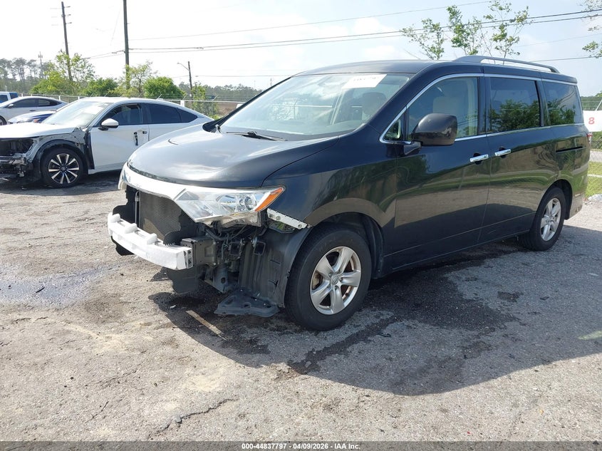 Vin: jn8ae2kpxh9167683, lot: 45335105, nissan quest sv 20172