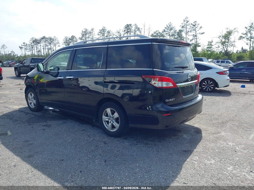 Vin: jn8ae2kpxh9167683, lot: 45335105, nissan quest sv 20173