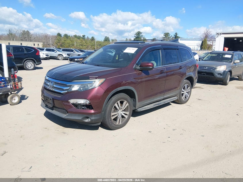 Vin: 5fnyf6h54hb044262, lot: 45335111, honda pilot ex-l 20172