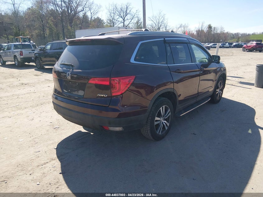 Vin: 5fnyf6h54hb044262, lot: 45335111, honda pilot ex-l 20174