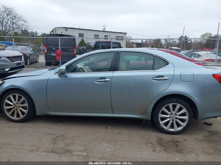 2009 Lexus Is 250 VIN: JTHCK262795029232 Lot: 44837815