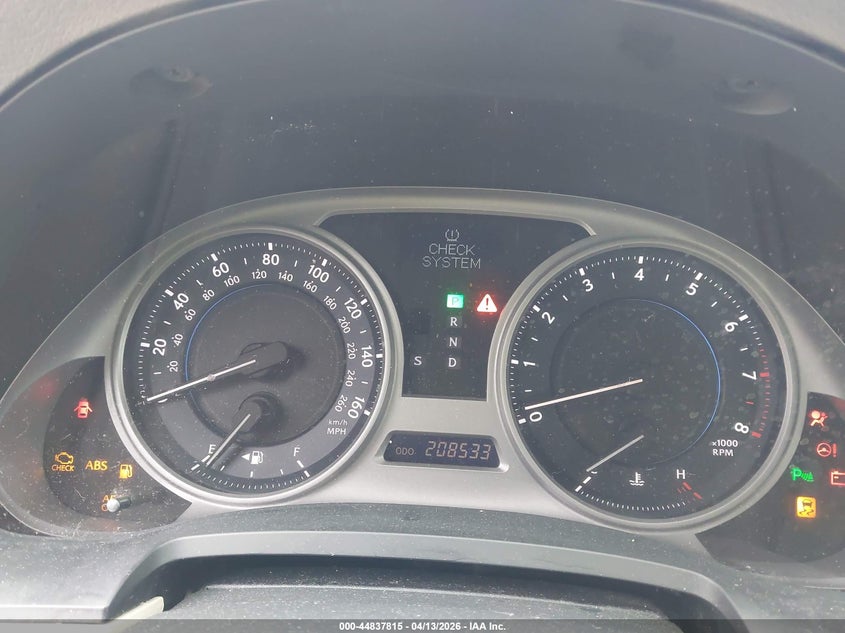 2009 Lexus Is 250 VIN: JTHCK262795029232 Lot: 44837815