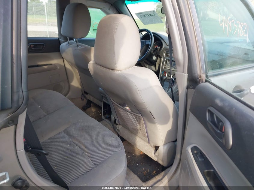 2006 Subaru Forester 2.5X VIN: JF1SG63676H731497 Lot: 44837821