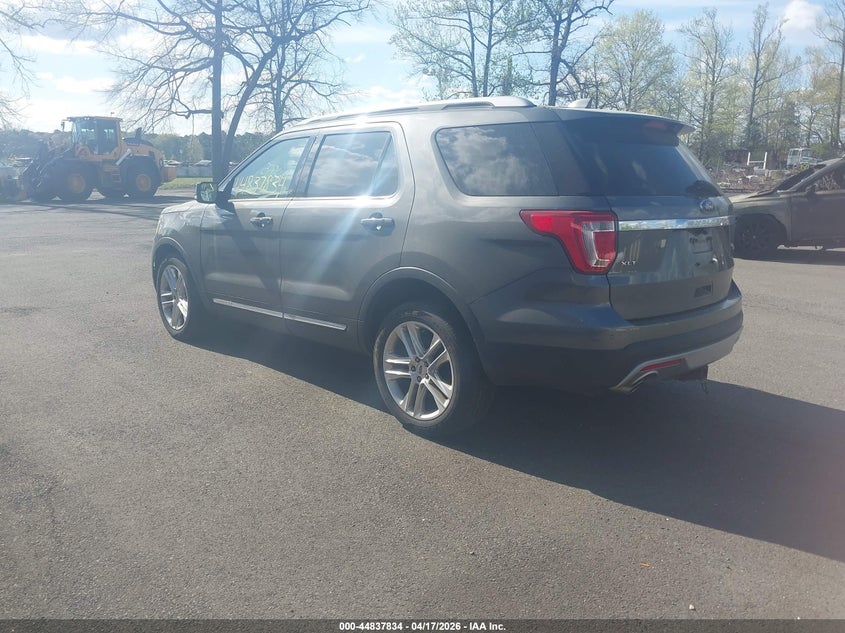 Vin: 1fm5k8d86ggc19301, lot: 45335142, ford explorer xlt 20163