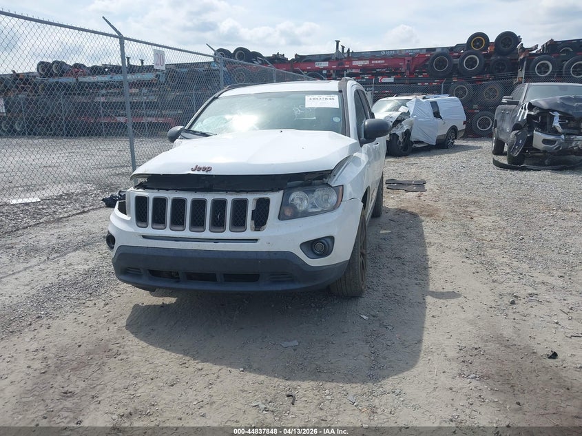 1C4NJCBB3GD726280 2016 Jeep Compass 2.4 75Th Anniversary white
