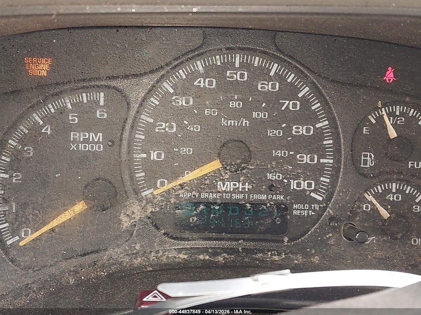 2001 Chevrolet Tahoe Lt VIN: 1GNEK13T21J109171 Lot: 44837849