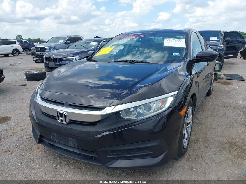 2018 Honda Civic Lx 19XFC2F50JE205990 photo 1