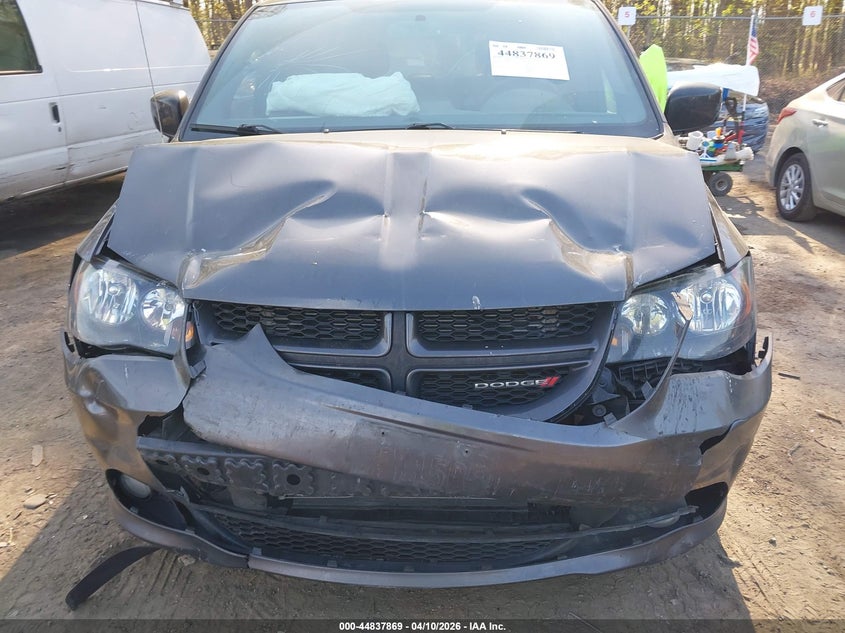 2017 Dodge Caravan 3.6 Grand Gt grey Lot 111044837869 Vin 2C4RDGEG6HR732340