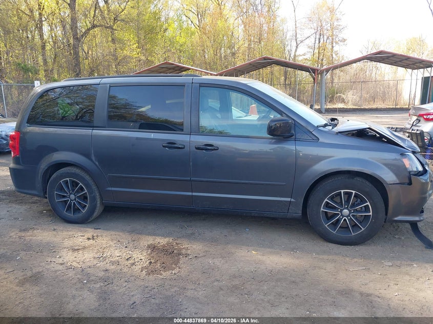 2017 Dodge Caravan 3.6 Grand Gt grey Lot 111044837869 Vin 2C4RDGEG6HR732340