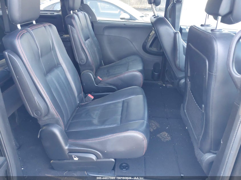 2017 Dodge Caravan 3.6 Grand Gt grey Lot 111044837869 Vin 2C4RDGEG6HR732340