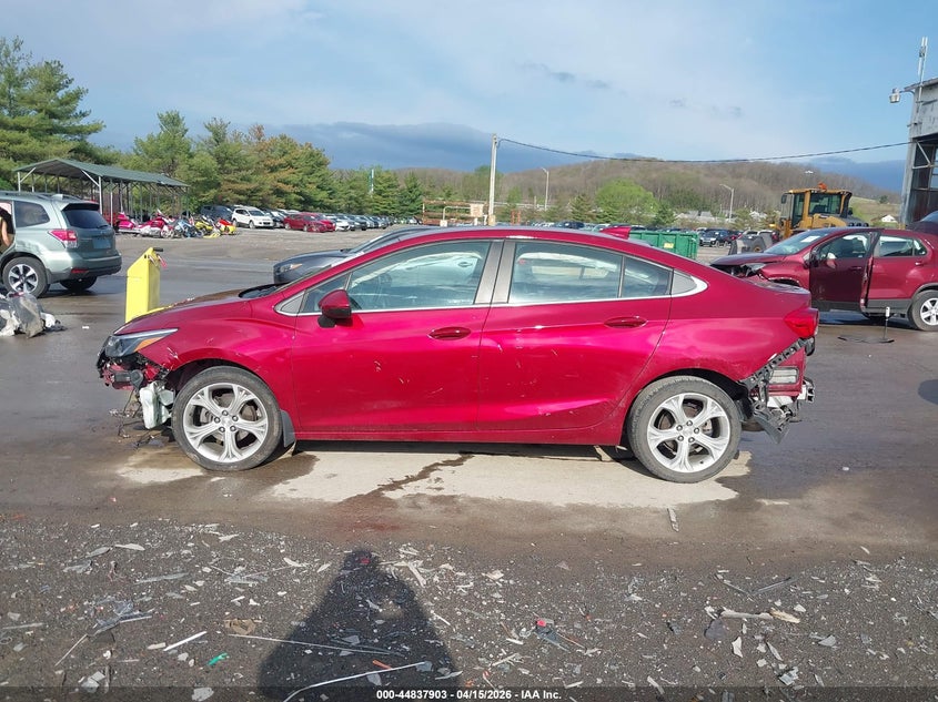 2019 Chevrolet Cruze Premier VIN: 1G1BF5SM1K7122180 Lot: 44837903