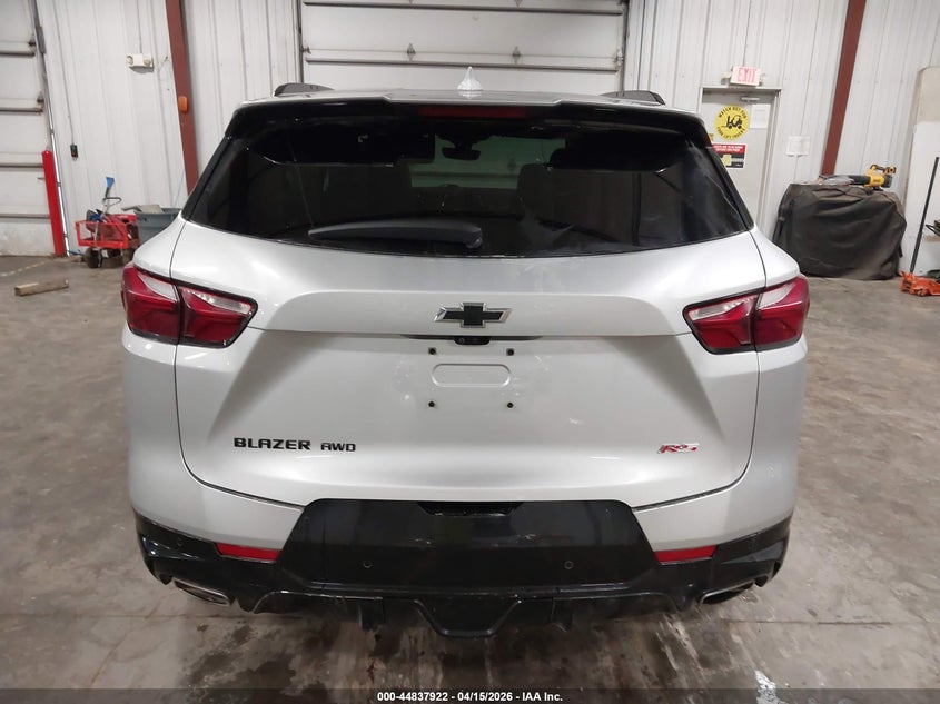 2021 Chevrolet Blazer Awd Rs VIN: 3GNKBKRS7MS551437 Lot: 44837922