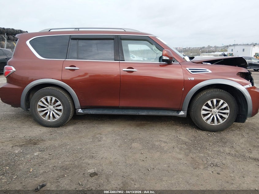 2018 Nissan Armada Sv VIN: JN8AY2NC0J9551610 Lot: 44837952