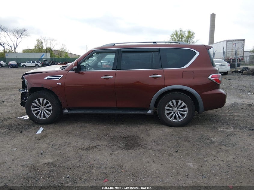 2018 Nissan Armada Sv VIN: JN8AY2NC0J9551610 Lot: 44837952