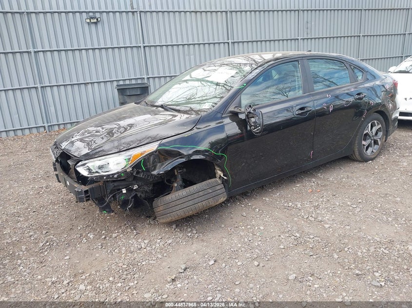 Vin: 3kpf24ad2le187735, lot: 45335273, kia forte lxs 20202