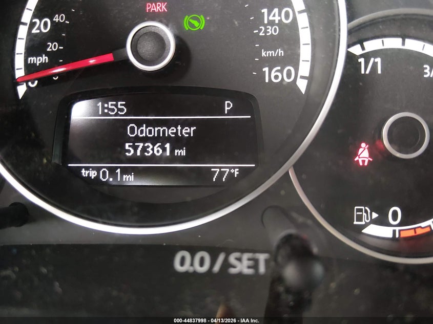 2014 Volkswagen Beetle 1.8T VIN: 3VWJ17AT1EM654574 Lot: 44837998