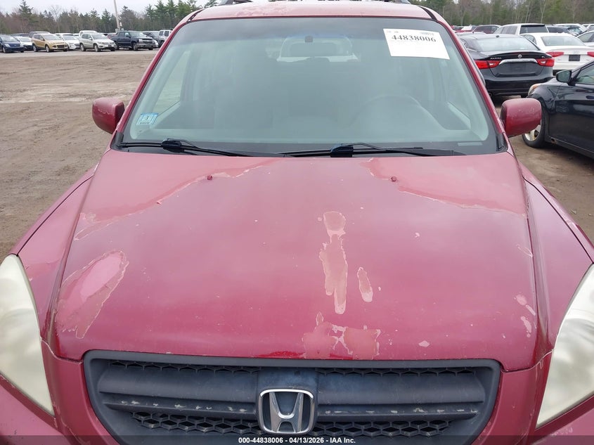 2003 Honda Pilot Ex VIN: 2HKYF18423H501719 Lot: 44838006