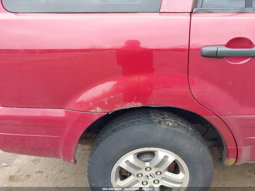 2003 Honda Pilot Ex VIN: 2HKYF18423H501719 Lot: 44838006