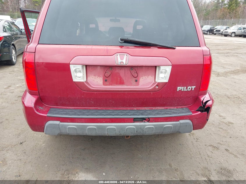 2003 Honda Pilot Ex VIN: 2HKYF18423H501719 Lot: 44838006