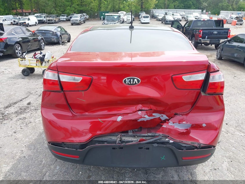2014 Kia Rio Lx VIN: KNADM4A31E6377878 Lot: 44838041