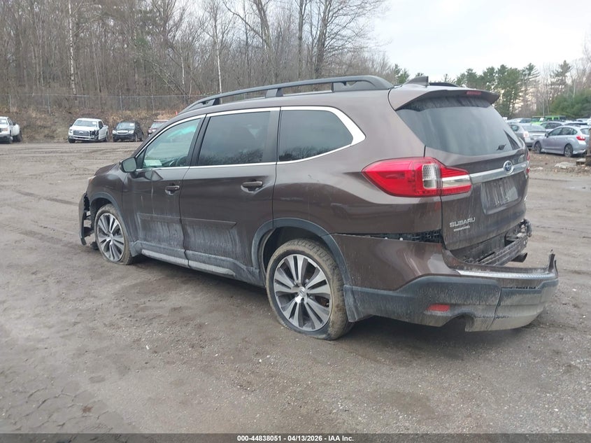 Vin: 4s4wmamdxl3429369, lot: 45335359, subaru ascent limited 20203