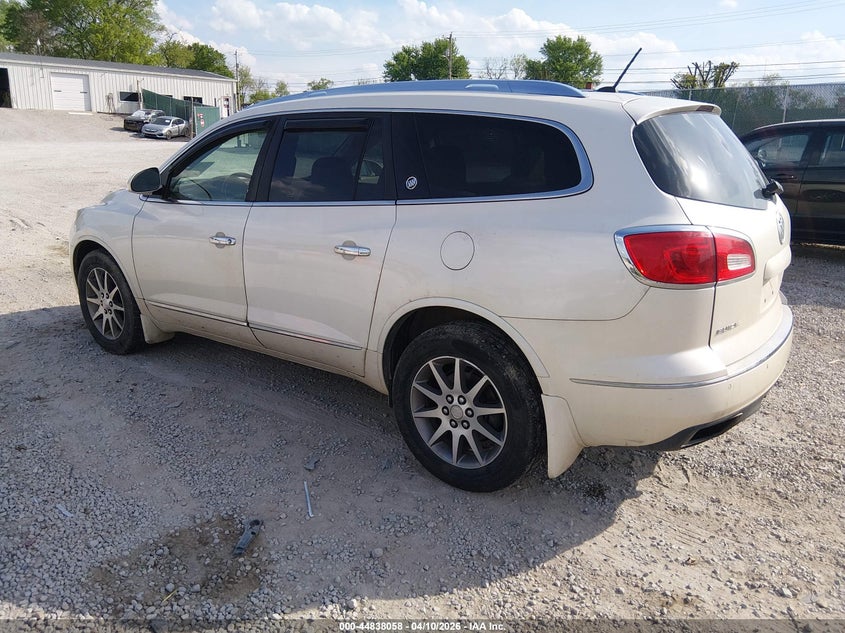 Vin: 5gakvbkd9fj300128, lot: 45335366, buick enclave leather 20153