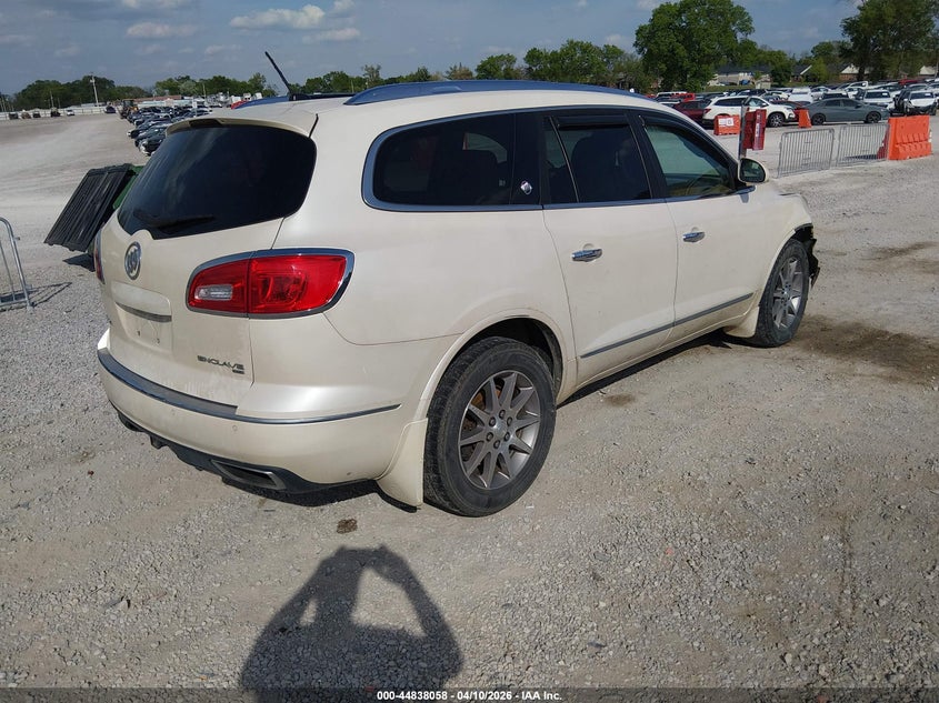 2015 Buick Enclave 3.6 Leather white Lot 111044838058 Vin 5GAKVBKD9FJ300128