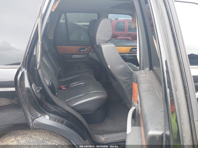 2008 Land Rover Range Rover Sport Hse VIN: SALSK25468A186197 Lot: 44838070