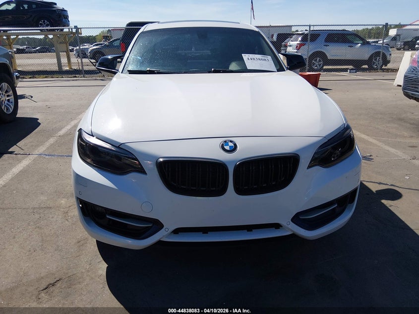 2015 BMW 228I VIN: WBA1G9C57FVX96606 Lot: 44838083