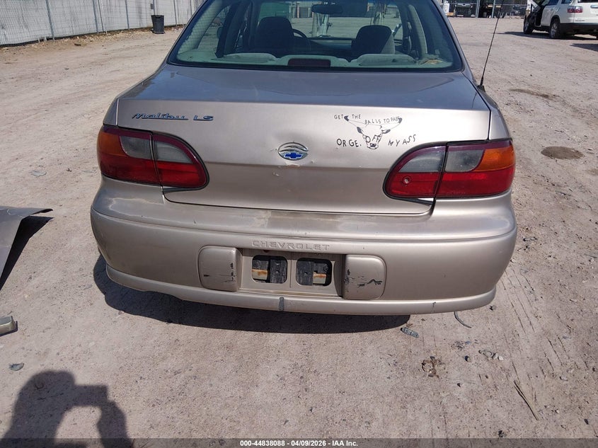 2000 Chevrolet Malibu Ls VIN: 1G1NE52J0Y6116181 Lot: 44838088