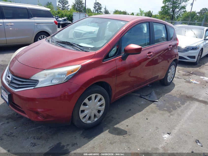 2016 Nissan Versa Note S (Sr)/S Plus/Sl/Sr/Sv