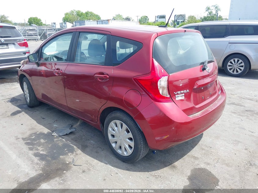2016 Nissan Versa Note S (Sr)/S Plus/Sl/Sr/Sv