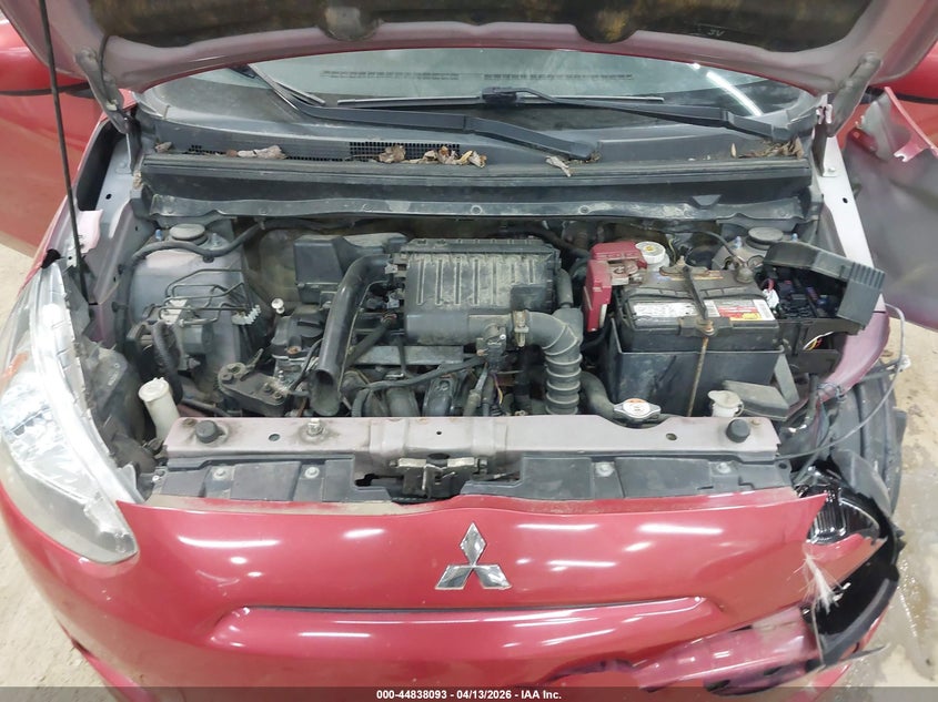 2015 Mitsubishi Mirage De/Rf VIN: ML32A3HJ3FH004156 Lot: 44838093