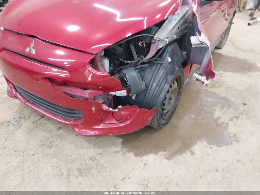 2015 Mitsubishi Mirage De/Rf VIN: ML32A3HJ3FH004156 Lot: 44838093