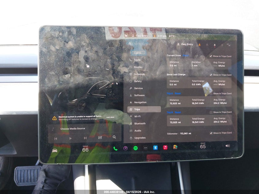 2018 Tesla Model 3 Long Range/Mid Range VIN: 5YJ3E1EA4JF078225 Lot: 44838145