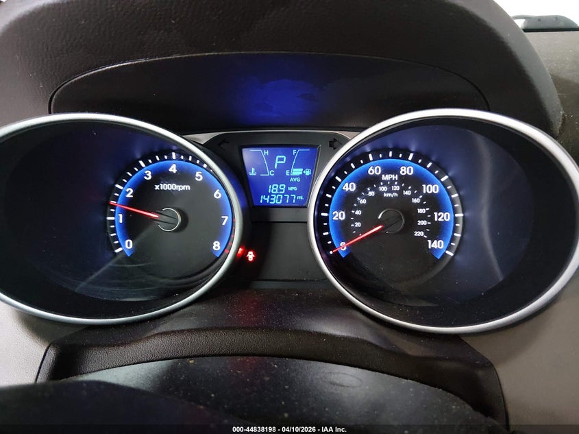 2013 Hyundai Tucson Limited VIN: KM8JU3AC3DU657016 Lot: 44838198