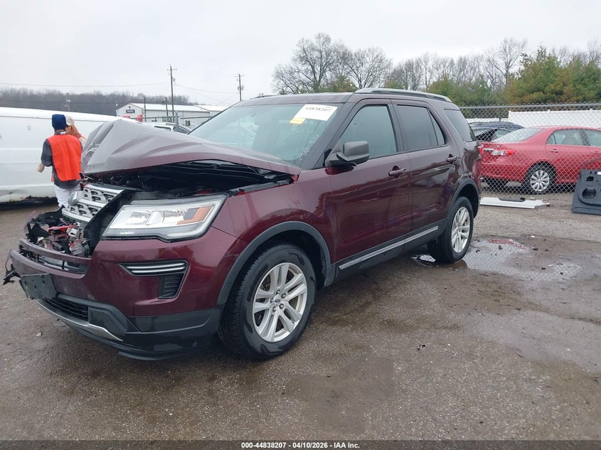 2018 Ford Explorer Xlt 1FM5K8D82JGA39367 photo 1