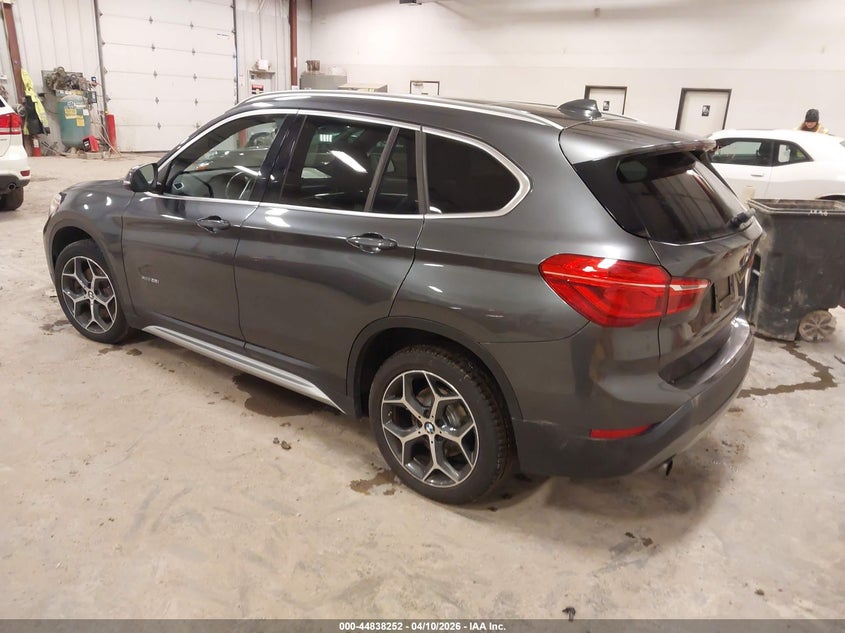 2017 BMW X1 2.0 xDrive28I grey Lot 111044838252 Vin WBXHT3C38H5F76361
