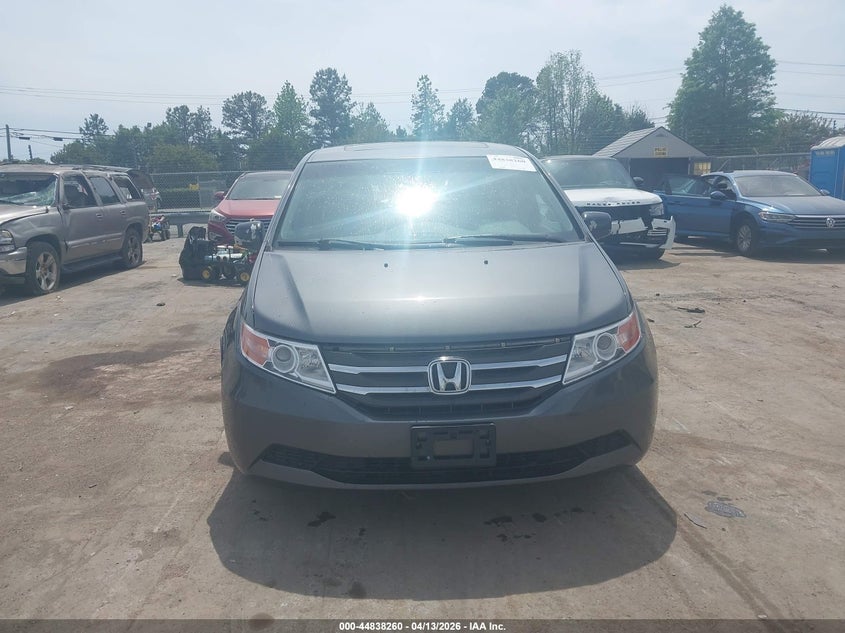 2012 Honda Odyssey 3.5 Ex-L grey Lot 111044838260 Vin 5FNRL5H61CB019764