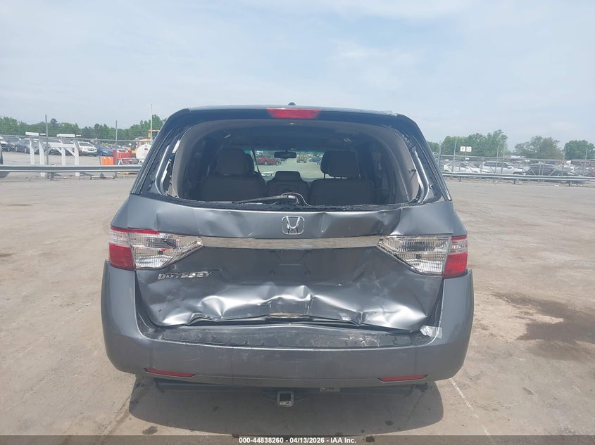 2012 Honda Odyssey 3.5 Ex-L grey Lot 111044838260 Vin 5FNRL5H61CB019764